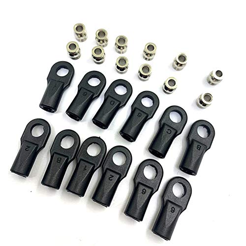 Blmirror 12StüCk 5347 Gelenk mit Gelenk Kopf Allgemeine Trolley Ball Sets für 1/10 E- Summit Blmirror 12StüCk 5347 Gelenk mit Gelenk Kopf Allgemeine Trolley Ball Sets für 1/10 E- Summit von Blmirror
