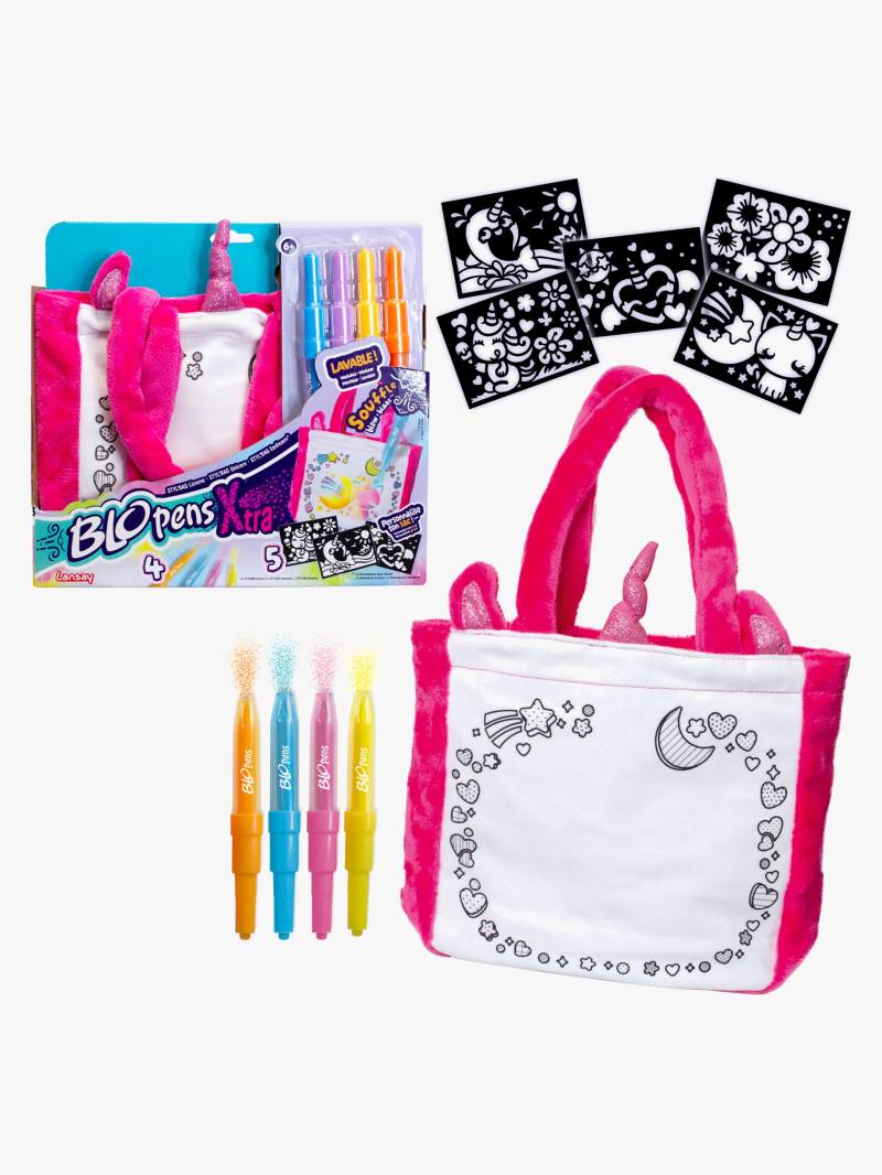 BLOpens Xtra Bastelset Gestalte Deine Einhorn-Tasche von Blo Pens