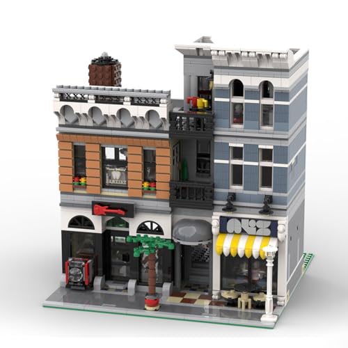 BlocteckToy Architektur MOC Bausteine Set, 2510 Stück Zahnärztliche Klinik Modular Haus Bauklötze Anzeige Modell, Wohnkultur Klemmbausteine Geschenk für Männer und Frauen, MOC-77915 BlocteckToy Architektur MOC Bausteine Set, 2510 Stück Zahnärztliche Klinik Modular Haus Bauklötze Anzeige Modell, Wohnkultur Klemmbausteine Geschenk für Männer und Frauen, MOC-77915 von BlocteckToy