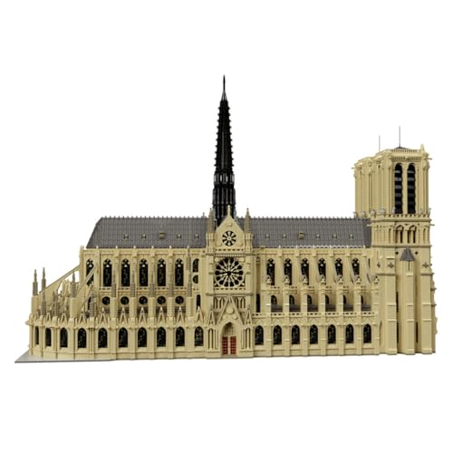 BlocteckToy Architektur Notre Dame de Paris Bausteine Set, 63181 Stück Klemmbausteine Modular Haus Bauklötze Modell MOC Kreative Geschenk für Männer und Frauen BlocteckToy Architektur Notre Dame de Paris Bausteine Set, 63181 Stück Klemmbausteine Modular Haus Bauklötze Modell MOC Kreative Geschenk für Männer und Frauen von BlocteckToy