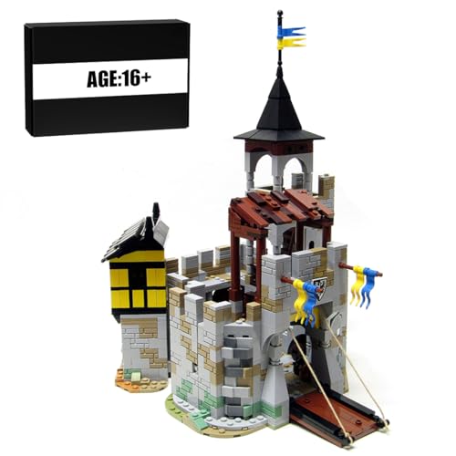 BlocteckToy Klemmbausteine Black Falcon Außenposten Bauklötze Set, 1356PCS Modularer Baukasten mit - Sammlerdisplay für Erwachsene und Jugendliche, MOC-203096 BlocteckToy Klemmbausteine Black Falcon Außenposten Bauklötze Set, 1356PCS Modularer Baukasten mit - Sammlerdisplay für Erwachsene und Jugendliche, MOC-203096 von BlocteckToy