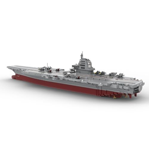 BlocteckToy MOC Klemmbausteine Kriegsschiff Modell, 9430 Teile 1/200 Chinesische Marine CV-18 Flugzeugträger Technik Schiff Set BlocteckToy MOC Klemmbausteine Kriegsschiff Modell, 9430 Teile 1/200 Chinesische Marine CV-18 Flugzeugträger Technik Schiff Set von BlocteckToy