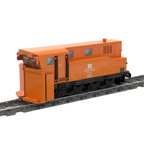 BlocteckToy MOC Klemmbausteine Technik Zug Set, 626 Teile Schneepflug Typ Meiningen Zug Modell Bausteine mit Schienen Montage Bauspielzeug, Geschenk für Erwachsene und Jungen BlocteckToy MOC Klemmbausteine Technik Zug Set, 626 Teile Schneepflug Typ Meiningen Zug Modell Bausteine mit Schienen Montage Bauspielzeug, Geschenk für Erwachsene und Jungen von BlocteckToy
