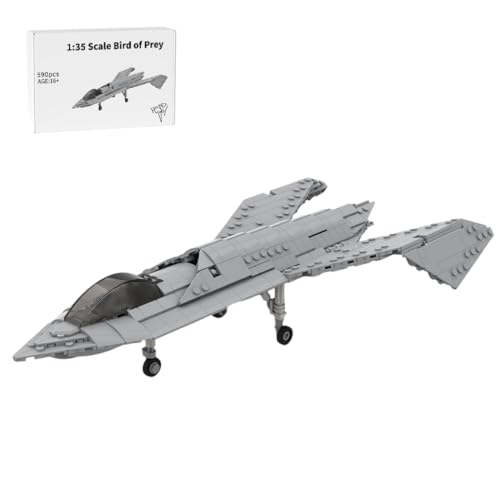 BlocteckToy MOC Stealth Demonstrator Bausteinset im Maßstab 1:35, Experimentalflugzeug mit verstellbaren Flügeln, Handsolo Designed Collector Model, MOC-191232 BlocteckToy MOC Stealth Demonstrator Bausteinset im Maßstab 1:35, Experimentalflugzeug mit verstellbaren Flügeln, Handsolo Designed Collector Model, MOC-191232 von BlocteckToy