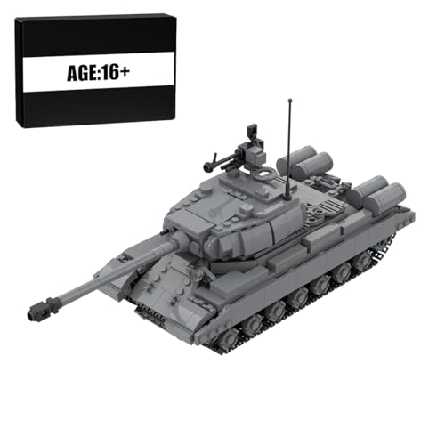 BlocteckToy Militär Panzer Bausteine Modell, 943 Teile 1/35 IS-4M Schwerer Panzer Spielzeug Bausatz Geschenk für Kinder und Erwachsene, Klemmbausteine Technik Militär Fahrzeug BlocteckToy Militär Panzer Bausteine Modell, 943 Teile 1/35 IS-4M Schwerer Panzer Spielzeug Bausatz Geschenk für Kinder und Erwachsene, Klemmbausteine Technik Militär Fahrzeug von BlocteckToy