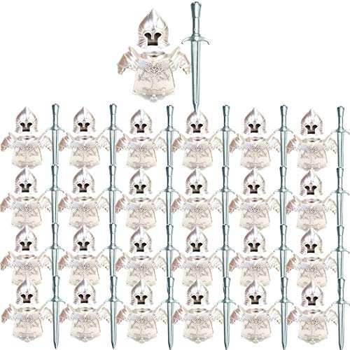 BlocteckToy Militär Waffen Set für Figuren, Polizei - 75 Stück Custom Figuren SWAT Team Mittelalterliche Waffe Helm Rüstung Zubehör Paket- Kompatibel mit Großen Marken Bausteinen BlocteckToy Militär Waffen Set für Figuren, Polizei - 75 Stück Custom Figuren SWAT Team Mittelalterliche Waffe Helm Rüstung Zubehör Paket- Kompatibel mit Großen Marken Bausteinen von BlocteckToy