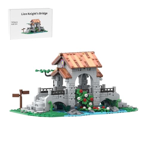 BlocteckToy Mittelalterliche Löwenritterburg Klemmbausteine 743 Stück Ritterburg Gebäude Groß MOC Set für Erwachsene, MOC-161587 BlocteckToy Mittelalterliche Löwenritterburg Klemmbausteine 743 Stück Ritterburg Gebäude Groß MOC Set für Erwachsene, MOC-161587 von BlocteckToy