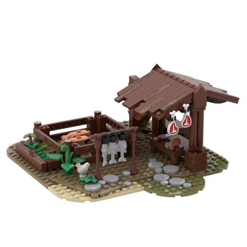 BlocteckToy Mittelalterliche Schmiede Klemmbausteine 270 Stück Fleischer Gebäude MOC Haus Spielzeug Set für Erwachsene Kompatibel mit 21325, MOC-78792 BlocteckToy Mittelalterliche Schmiede Klemmbausteine 270 Stück Fleischer Gebäude MOC Haus Spielzeug Set für Erwachsene Kompatibel mit 21325, MOC-78792 von BlocteckToy