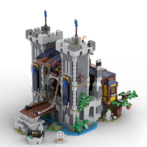BlocteckToy Mittelalterlicher Bauklötze, 1025 Stück Mittelalter Schwarzes Saker-Fort Klemmbausteine Set für Erwachsene und Jugen, MOC-108731 BlocteckToy Mittelalterlicher Bauklötze, 1025 Stück Mittelalter Schwarzes Saker-Fort Klemmbausteine Set für Erwachsene und Jugen, MOC-108731 von BlocteckToy