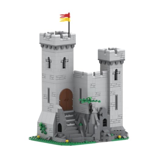 BlocteckToy Mittelalterlicher Befestigter Außenposten Bausteine, 1120 Stück im Piratenthema Mittelalter Burg Klemmbausteine Haus Set für Erwachsene und Jugen, MOC-127098 BlocteckToy Mittelalterlicher Befestigter Außenposten Bausteine, 1120 Stück im Piratenthema Mittelalter Burg Klemmbausteine Haus Set für Erwachsene und Jugen, MOC-127098 von BlocteckToy
