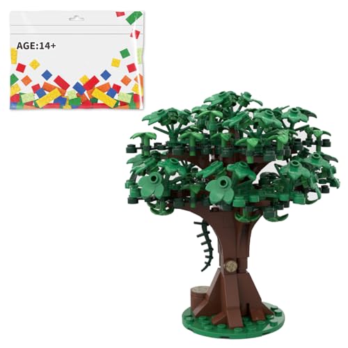 BlocteckToy Mittelalterlicher Thema Bauklötze, 183 Stück mittelalterlichen grünen Baum Modell Klemmbausteine für Erwachsene und Jugen, MOC-79007 BlocteckToy Mittelalterlicher Thema Bauklötze, 183 Stück mittelalterlichen grünen Baum Modell Klemmbausteine für Erwachsene und Jugen, MOC-79007 von BlocteckToy