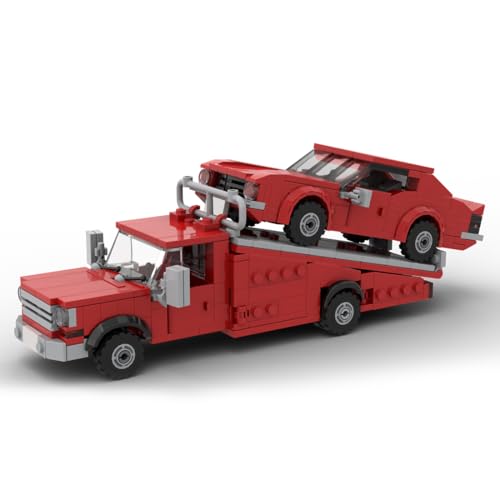 BlocteckToy Technik LKW-Rennwagen-Kombi-Paket Bausteine Modell, 560 Teile Klemmbausteine MOC LKW Abschleppwagen Spielzeug Set, MOC-117607 BlocteckToy Technik LKW-Rennwagen-Kombi-Paket Bausteine Modell, 560 Teile Klemmbausteine MOC LKW Abschleppwagen Spielzeug Set, MOC-117607 von BlocteckToy