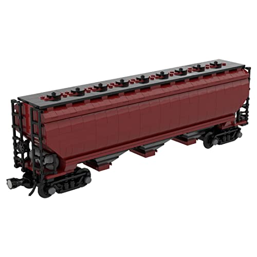 BlocteckToy Technik Zug Bausteine, Neu Getreideauto-Bauklötze MOC-Set, Kompatibel mit Großen Marken, MOC-58578 (725PCS) von BlocteckToy