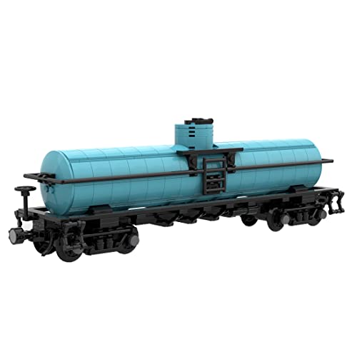 BlocteckToy Zug Bausteine Set, Anker Auto Zug Eisenbahn Bausatz Railway Train Klemmbausteine, Kompatibel mit Großen Marken, MOC-53458 (586 Teile) von BlocteckToy