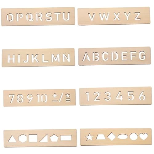 Blogiiup 8pcs Tracing Board 2x8 Zoll Holz Schreibschreiben Verfolgung Vorschule Lernen einfach zu verwendendem Buchstabenverfolgungspad für Kinderanfänger, Fadenbrett für Kinder, Alphanumeric Blogiiup 8pcs Tracing Board 2x8 Zoll Holz Schreibschreiben Verfolgung Vorschule Lernen einfach zu verwendendem Buchstabenverfolgungspad für Kinderanfänger, Fadenbrett für Kinder, Alphanumeric von Blogiiup