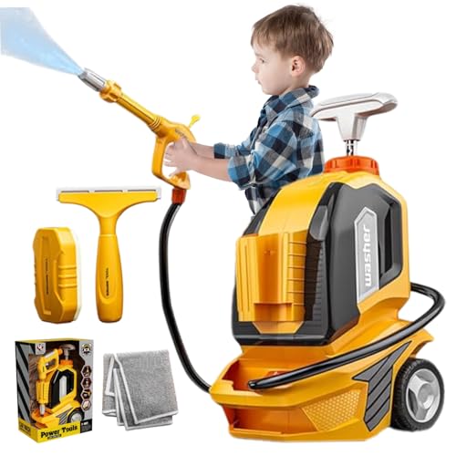 Blogiiup Reinigungsautospielzeug, Kinder sauberes Auto Waschen Spielzeug Kinder Reinigen mit Handheld -Sprühgerät, Schaber, Schwamm und Lappen glatt kein Grat Set für Jungen Mädchen Blogiiup Reinigungsautospielzeug, Kinder sauberes Auto Waschen Spielzeug Kinder Reinigen mit Handheld -Sprühgerät, Schaber, Schwamm und Lappen glatt kein Grat Set für Jungen Mädchen von Blogiiup