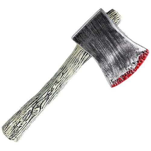 Kunststoff Axt, gefälschte Axe 5x12in Bloody Prop Axt Vintage Realistic Toy Axt mit Griff -Kunststoff -Axt für Cosplay, Kostüme, Streich, Halloween -Requisiten, Requisite Axe Kunststoff Axt, gefälschte Axe 5x12in Bloody Prop Axt Vintage Realistic Toy Axt mit Griff -Kunststoff -Axt für Cosplay, Kostüme, Streich, Halloween -Requisiten, Requisite Axe von Blogiiup