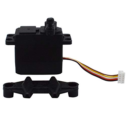 Blomiky 1 Packung 25-ZJ04 5-Draht-Servo für 1/10 Maßstab 9125 4WD High Speed RC Truck 9125 Servo von Blomiky