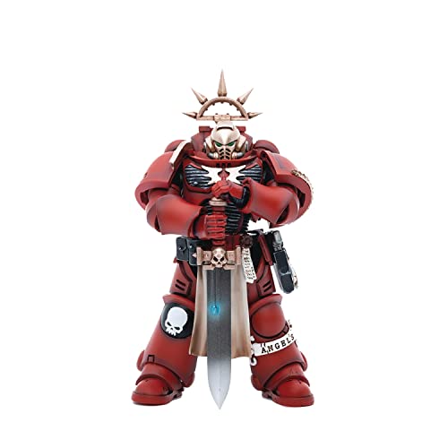 BLOOMAGE JOYTOY (BEIJING) TECH Warhammer 40k Figur 1/18 Blood Angels Veteran Laenatus 12 cm von BLOOMAGE JOYTOY (BEIJING) TECH