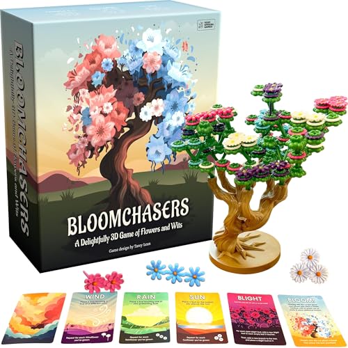 Bloomchasers - Ein entzückendes 3D-Baum-Spiel mit Blumen und Witzen, 1-4 Spieler von Bloomchasers