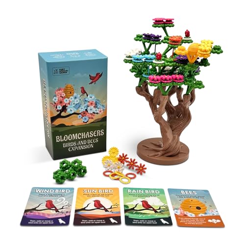 Bloomchasers - Erweiterungspaket Vögel und Bienen, ein entzückendes 3D-Baum-Spiel mit Blumen und Witzen, 1-6 Spieler Bloomchasers - Erweiterungspaket Vögel und Bienen, ein entzückendes 3D-Baum-Spiel mit Blumen und Witzen, 1-6 Spieler von Bloomchasers