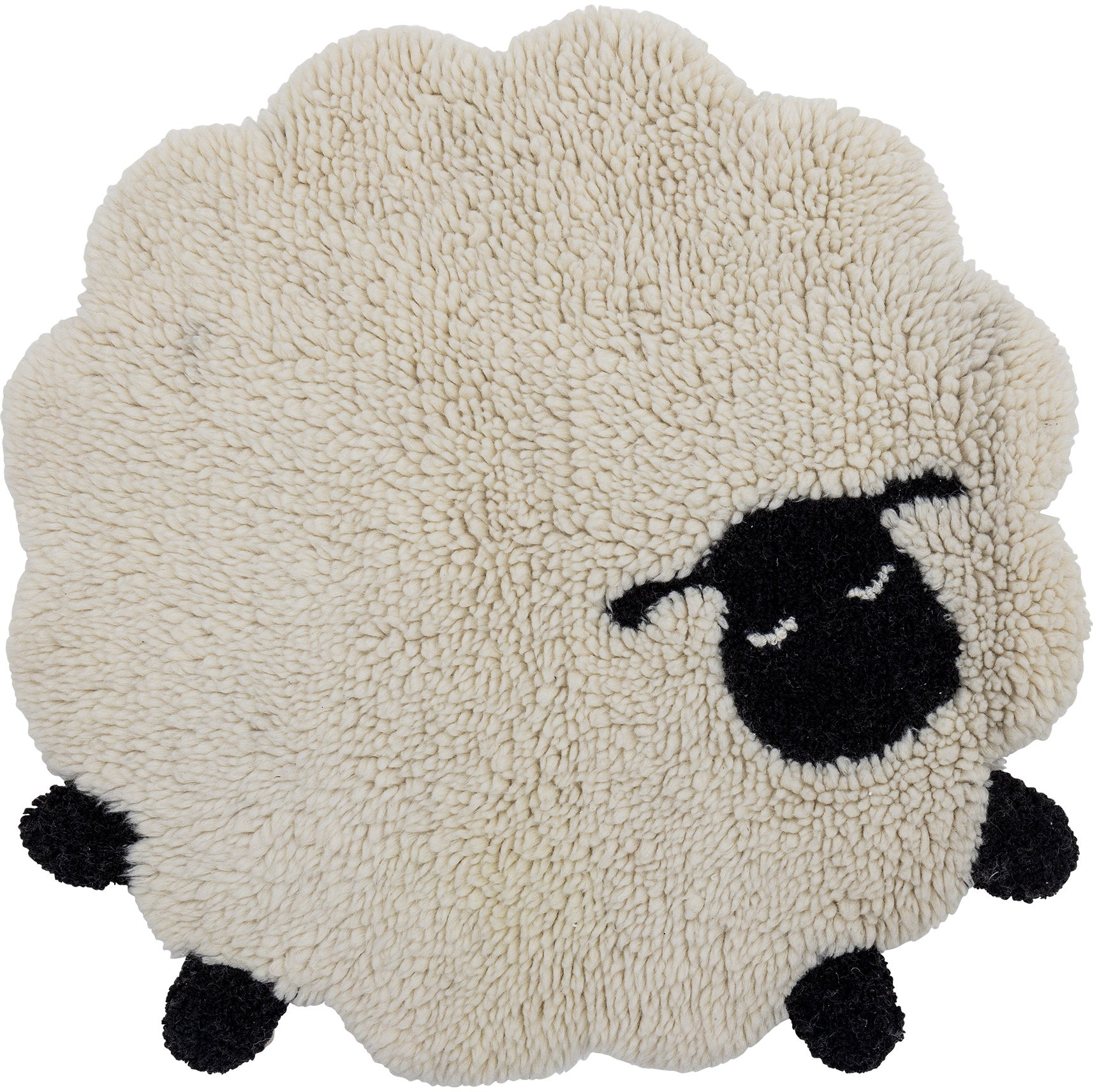 Bloomingville Dolly Teppich, Weiß Bloomingville Dolly Teppich, Weiß von Bloomingville