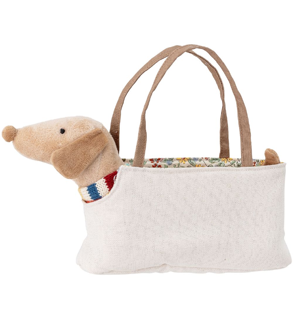 Bloomingville Kuscheltier - 15 cm - Hund m. Tasche - Bloomingville - One Size - Kuscheltiere Bloomingville Kuscheltier - 15 cm - Hund m. Tasche - Bloomingville - One Size - Kuscheltiere von Bloomingville