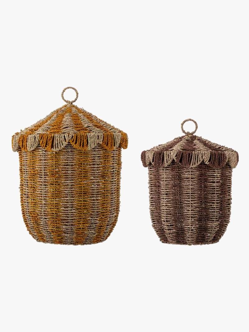 Bloomingville MINI Cikkeline Aufbewahrungskörbe, Multi Bloomingville MINI Cikkeline Aufbewahrungskörbe, Multi von Bloomingville