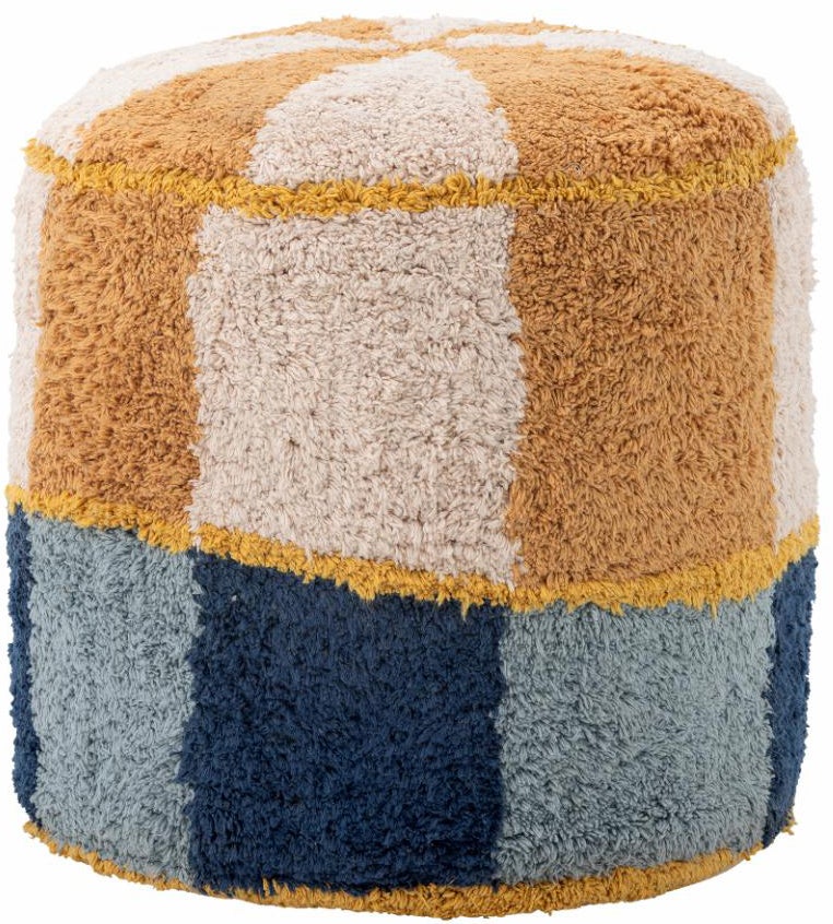 Bloomingville MINI Kio Sitzhocker, Blau von Bloomingville