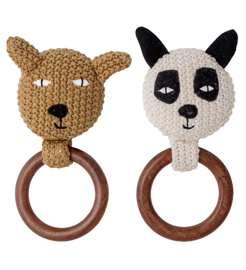 Bloomingville Rassel - 2er-Pack - Gehäkelt - Panda/Bär - Bloomingville - One Size - Rasseln Bloomingville Rassel - 2er-Pack - Gehäkelt - Panda/Bär - Bloomingville - One Size - Rasseln von Bloomingville