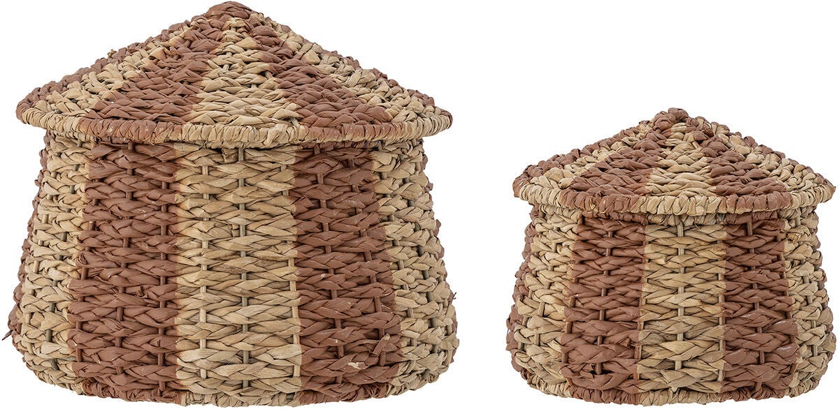Bloomingville Ruddi Körbe 2er-Pack, Rot Bloomingville Ruddi Körbe 2er-Pack, Rot von Bloomingville