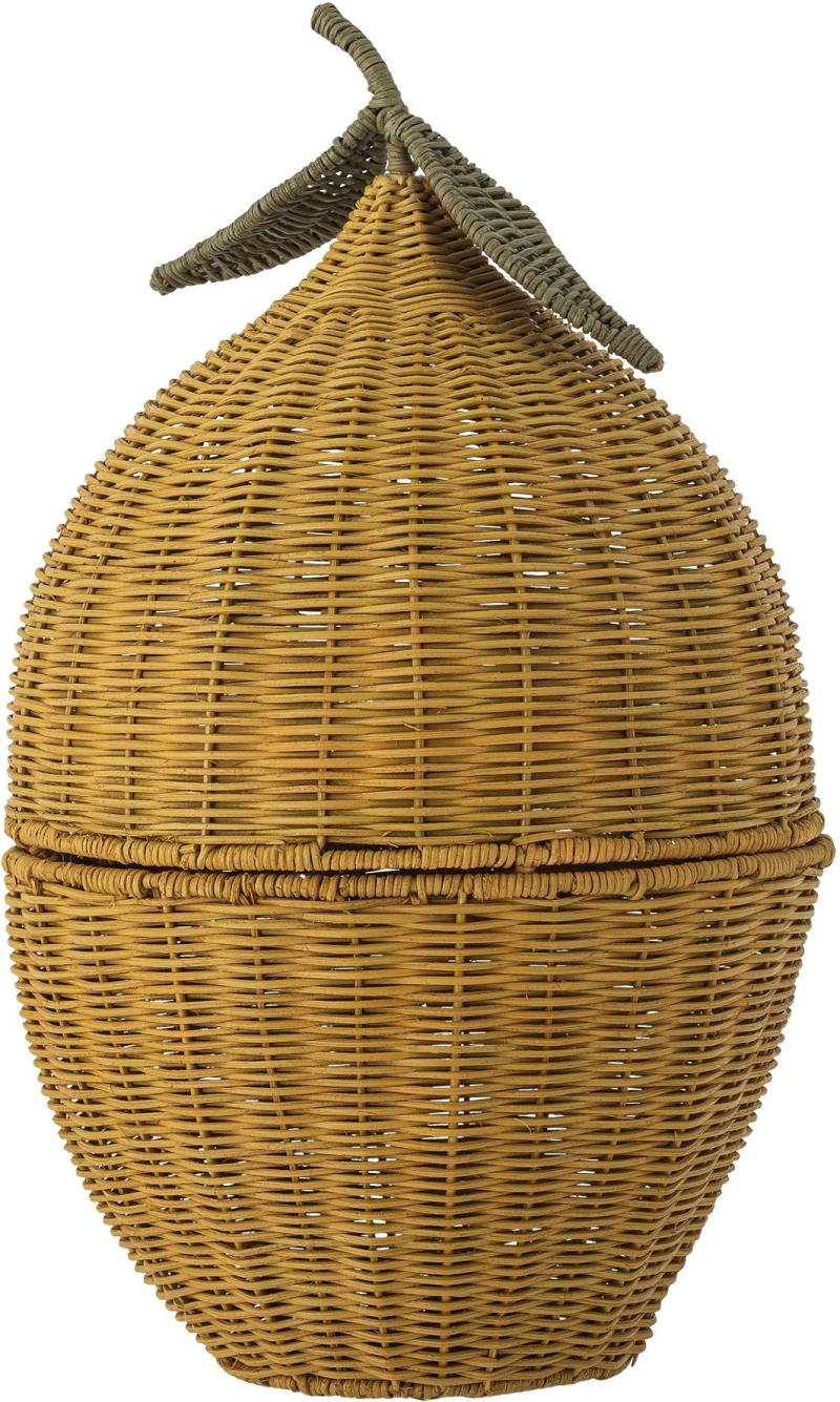 Bloomingville Sage Korb mit Deckel, Gelb von Bloomingville
