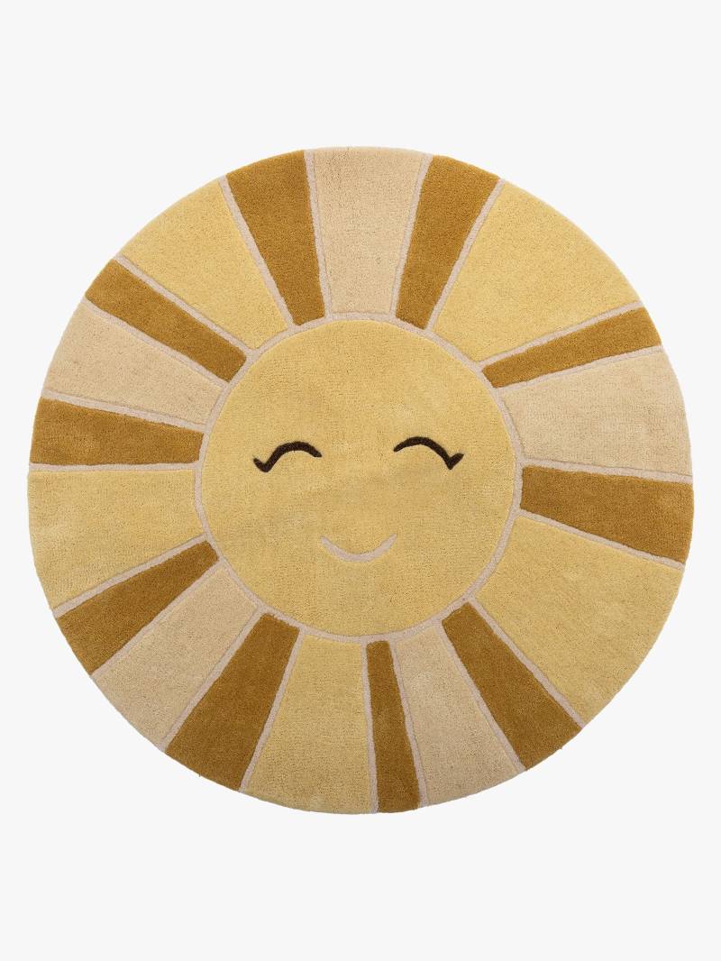 Bloomingville Teppich Sonne, Gelb Bloomingville Teppich Sonne, Gelb von Bloomingville