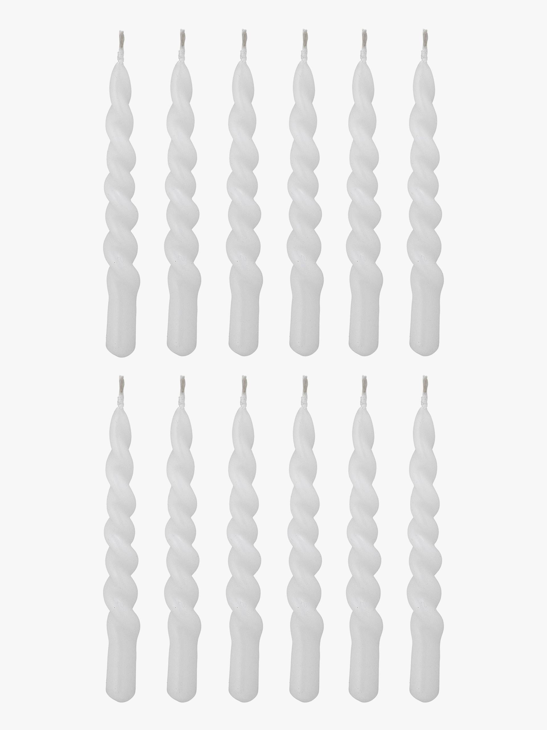 Bloomingville Twist Kerze Paraffin, Weiß Bloomingville Twist Kerze Paraffin, Weiß von Bloomingville