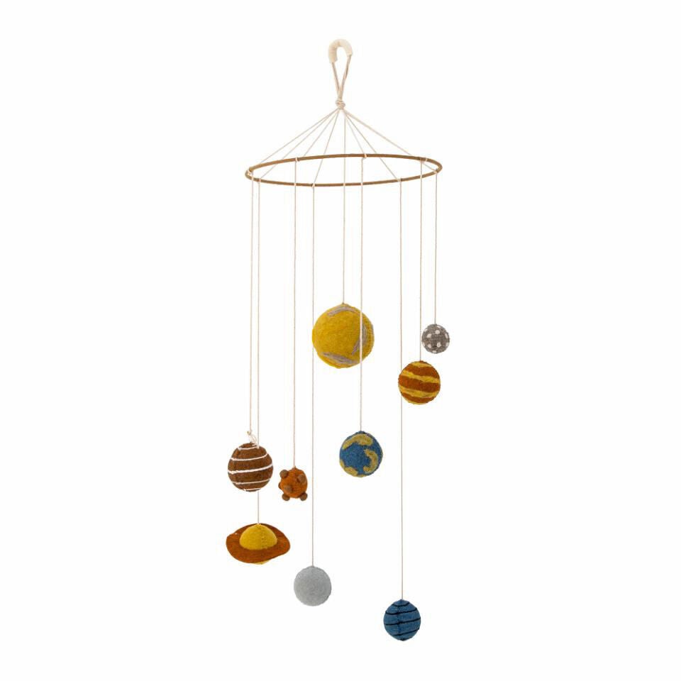 Bloomingville Weltall Mobile, Gelb Bloomingville Weltall Mobile, Gelb von Bloomingville
