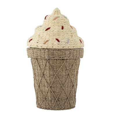 bloomingville Mini Cillie Korb mit Deckel natur bloomingville Mini Cillie Korb mit Deckel natur von Bloomingville