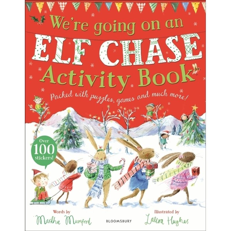 We're Going on an Elf Chase, Activity Book von Bloomsbury Trade