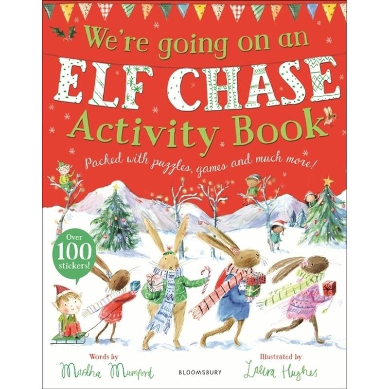 We're Going on an Elf Chase, Activity Book von Bloomsbury Trade