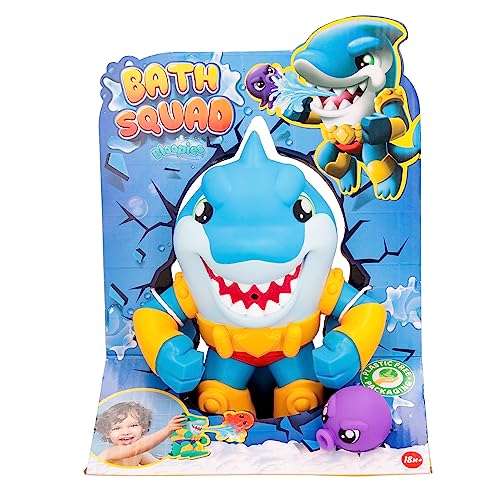 BLOOPIES Bath Squad Shay - Collectible Bath and Water Toy EIN Hai, der kräftige Wasserstrahlen aus dem Mund sprüht! - Tolles Geschenk für Mädchen und Kinder ab 2 Jahren von Bloopies