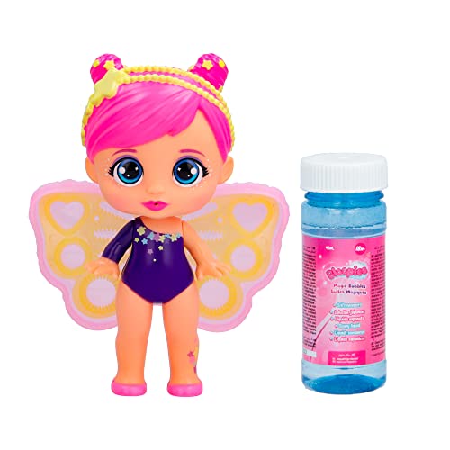 BLOOPIES Magic Bubbles Margot, Feenpuppe zum Sammeln, die Wasser spritzt und mit ihren Flügeln magische Blasen Macht, Bade- und Wasserspielzeug für Mädchen und Jungen ab 18 Monaten von Bloopies