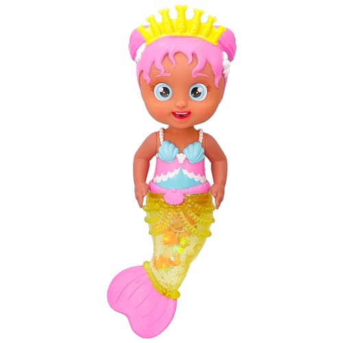 Bloopies Shimmer Mermaids Julia – Sammlerstück Bad- und Wasserspielzeug Eine Meerjungfrau, die Wasser spritzt und Blasen Macht! Geschenk Spielzeug für Mädchen und Jungen ab 18 Monaten von Bloopies