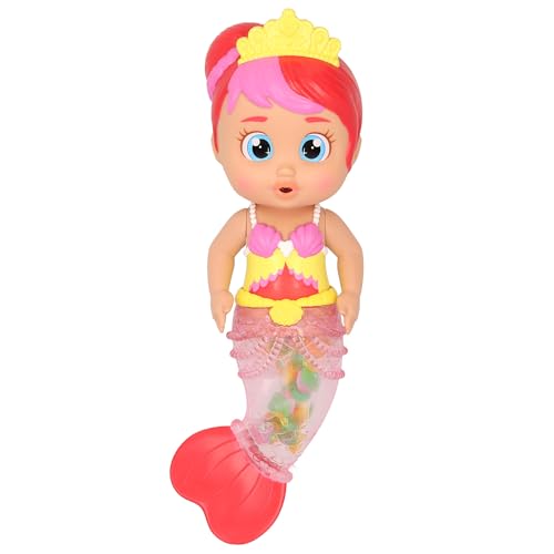 BLOOPIES Shimmer Mermaids Taylor – Sammlerstück Bad- und Wasserspielzeug Eine Meerjungfrau, die Wasser spritzt und Blasen Macht! Geschenk Spielzeug für Mädchen und Jungen ab 18 Monaten von Bloopies