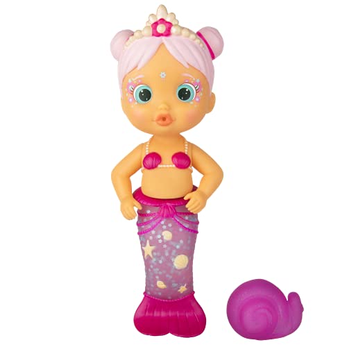 Bloopies Sweety Meerjungfrau-Puppe, die Wasser wirft und Seifenblasen Macht, Badespielzeug für +18 Monate, Rosa von Bloopies