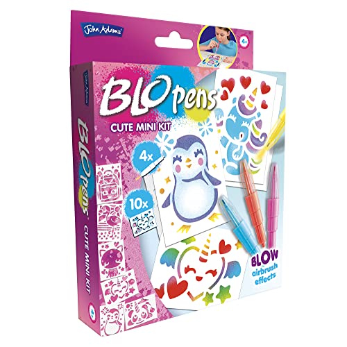 Blopens John Adams Cute Mini Kit: Blow Airbrush-Effekte! | Kunst und Handwerk | ab 4 Jahren Blopens John Adams Cute Mini Kit: Blow Airbrush-Effekte! | Kunst und Handwerk | ab 4 Jahren von Blopens
