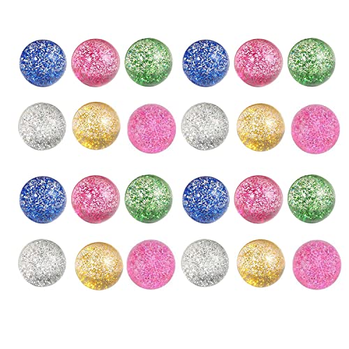 Glitter Flummi , 24 Stück Glitzer Flummies für Kinder, 32mm Flummis Kindergeburtstag, Flummi Kann für Geburtstagsgeschenke Belohnungen im Klassenzimmer Verwendet Werden Glitter Flummi , 24 Stück Glitzer Flummies für Kinder, 32mm Flummis Kindergeburtstag, Flummi Kann für Geburtstagsgeschenke Belohnungen im Klassenzimmer Verwendet Werden von BluVast