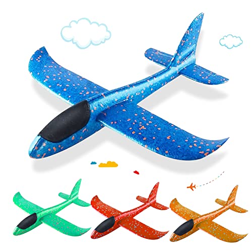 BluVast Styroporflieger, 4 Stück Flugzeug Styropor, Wurfgleiter, Flieger Styropor, Flieger Styropor Kinder, Styropor Flugzeug Geeignet für Park Strand Hinterhof Gras BluVast Styroporflieger, 4 Stück Flugzeug Styropor, Wurfgleiter, Flieger Styropor, Flieger Styropor Kinder, Styropor Flugzeug Geeignet für Park Strand Hinterhof Gras von BluVast