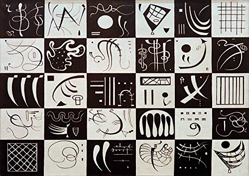 Puzzle Bluebird 1000 Teile - Trente 1937 Vassily Kandinsky Puzzle Bluebird 1000 Teile - Trente 1937 Vassily Kandinsky von Bluebird