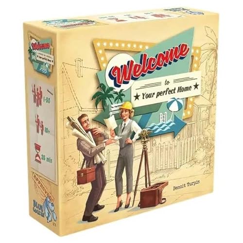 Blue Cocker Games Welcome to Perfect Home – 2. Ausgabe, Brettspiel, ab 10 Jahren, für 1 Spieler, über 25 Minuten Spieldauer von Blue Cocker Games