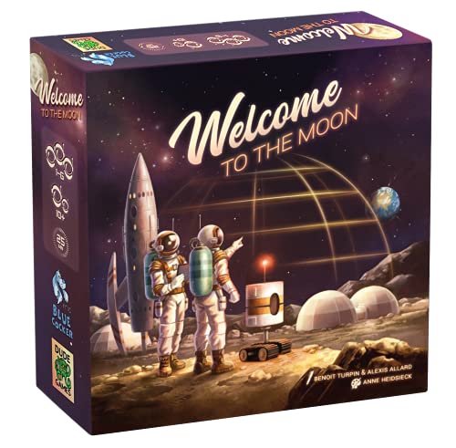 Welcome to the Moon Blue Cocker Gesellschaftsspiel – Ankreuzspiel – Roll & Write Welcome to the Moon Blue Cocker Gesellschaftsspiel – Ankreuzspiel – Roll & Write von Blue Cocker