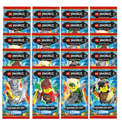 Blue Ocean Entertainment Lego Ninjago Serie 7 Trading Cards Geheimnisse der Tiefe - (20x Booster) von Blue Ocean Entertainment